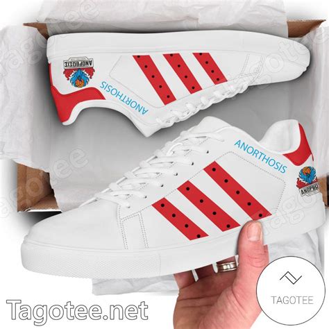 Anorthosis Logo Stan Smith Shoes - BiShop - Tagotee