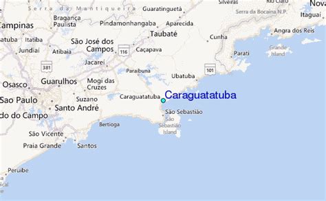 Caraguatatuba Tide Station Location Guide