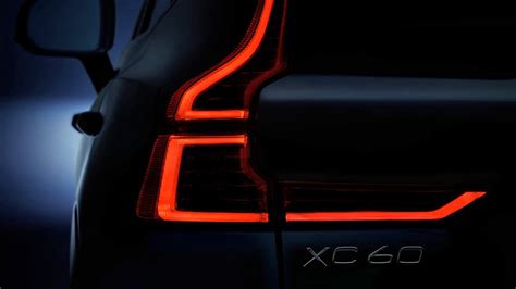 2018 Volvo XC60 teasers continue - rear LEDs shown