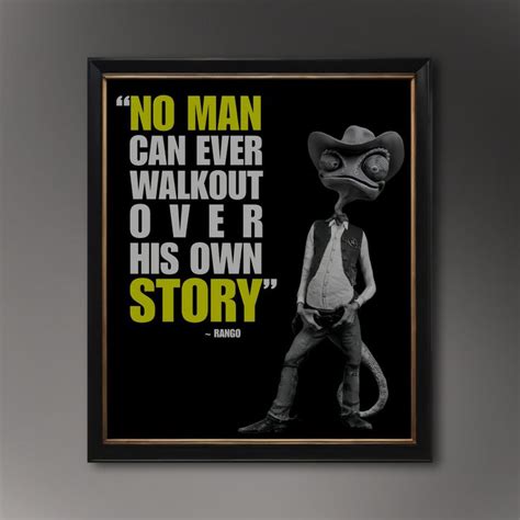 Rango Wall Art Rango Poster Rango Movie Rango Designs Rango Lizard ...