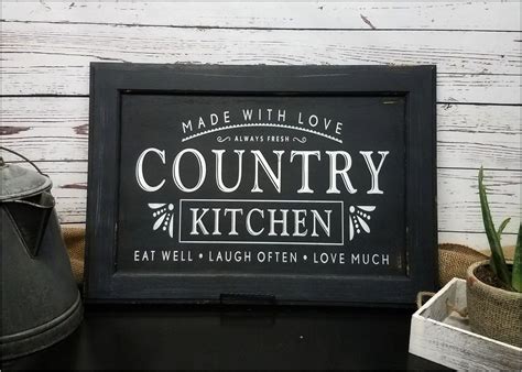 Farmhouse Kitchen Decor Signs - Kitchen Set : Home Decorating Ideas # ...