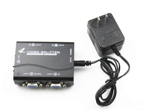 VGA Splitter 4 Port | 1920*1440 VGA Splitter 1 in 4 out