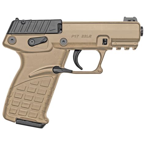 Kel-Tec P17 .22LR Pistol Black, Tan, or OD Green · DK Firearms