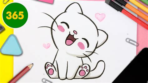 Kawaii Cute And Easy Animal Drawings - Pack of hand drawn kawaii animals.