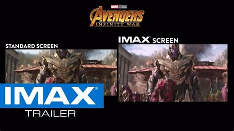 Avengers: Infinity War IMAX® Screen vs. Standard Screen | IMAX