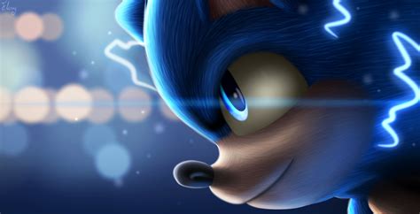 1920x1080 Resolution Sonic the Hedgehog Art 1080P Laptop Full HD ...