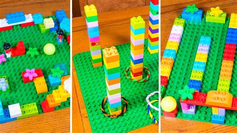 3 EASY LEGO DUPLO Games Ideas to Play with your Kids! LEGO Home ...