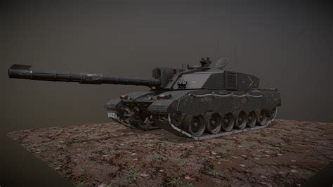 Challenger 2 Tank By Liam Davies - 3D model by LiamDavies [6ac95d1 ...