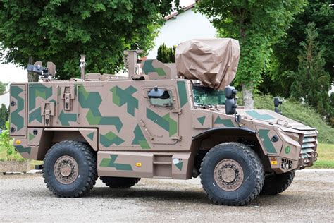 The French Army unveils its new CAM.TAC camouflage scheme on the VBMRL ...