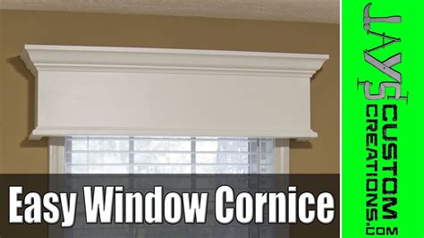 Easy DIY Window Cornice - 177 - YouTube