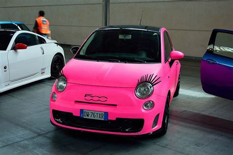 Pink Fiat 500 | Pretty Cars