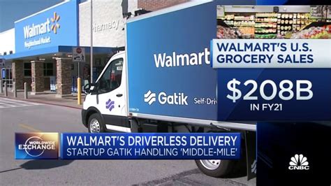 Walmart is using fully driverless trucks to ramp up its online grocery ...