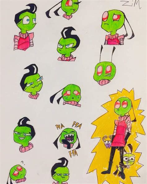 Invader Zim expressions | Invader Zim Amino