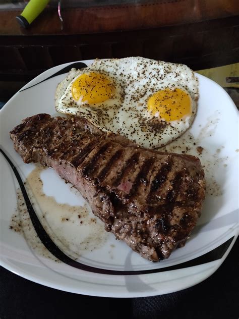 Steak and eggs! - Dining and Cooking