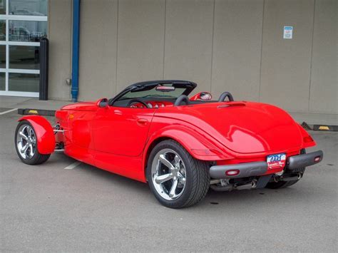 3.5l V6 253hp 255ft. Lbs. 4-speed Automatic Red - Used Plymouth Prowler ...