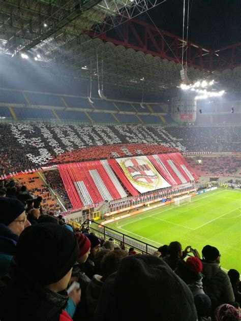 Coreography AC Milan ultras for italian cup derby of 27/12/2017 Ac ...