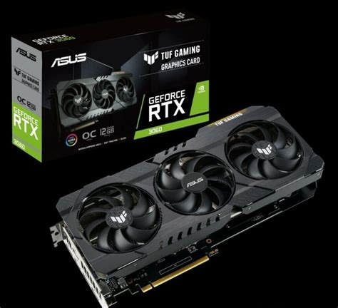 Asus GeForce RTX 3060 TUF Gaming V2 12GB - Online Gaming Computer ...