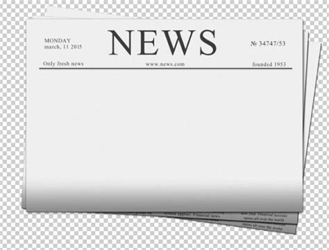 Newspaper clipart blank, Newspaper blank Transparent FREE for download ...