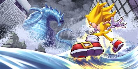 Sonic X Super Sonic Vs Chaos