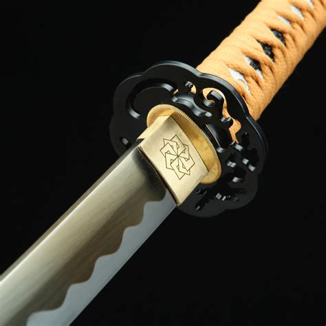 Handmade Spring Steel Sharpening Real Japanese Katana Samurai Sword ...