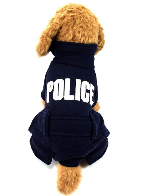 Dog Police Costume is a dog costume and also a great jumpsuit. Fun dog ...