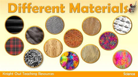 Different Materials