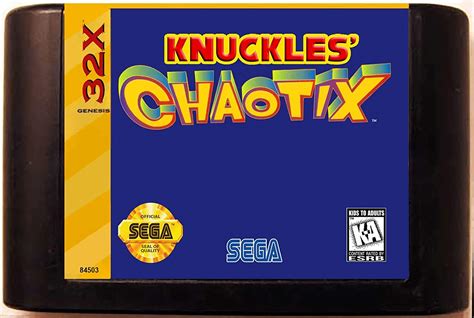 Knuckles Chaotix Sega 32x Cartridge - munimoro.gob.pe