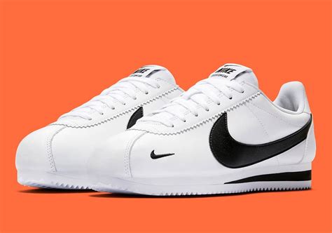 Nikes Multi-Swoosh Cortez Is Releasing In White And Black | Sneakers ...