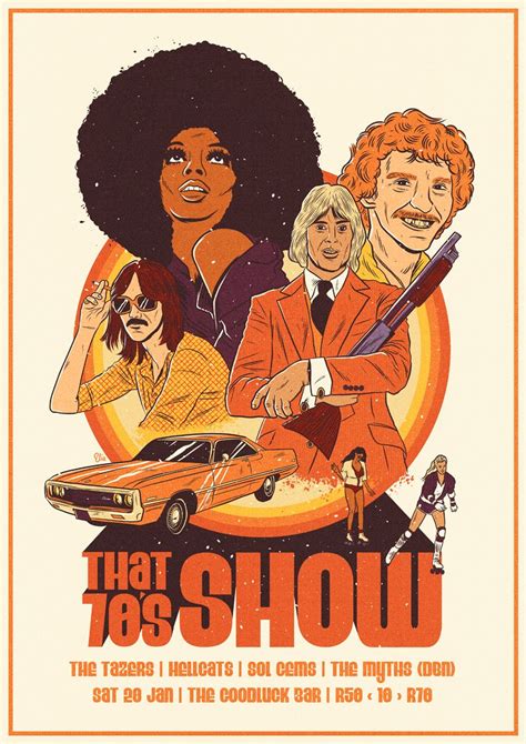 Poster by Elio Moavero | Movie posters, That 70s show, 70s