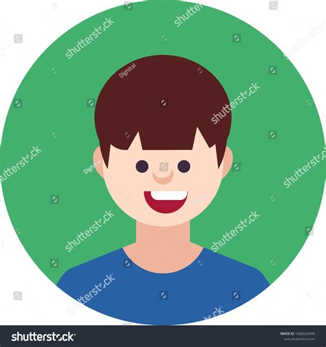 Cute Kid Face Expression Emoji Emoticon Stock Vector (Royalty Free ...