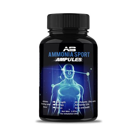 Ampules 20 // Athletic Smelling Salts // 2 Pack - AmmoniaSport - Touch ...