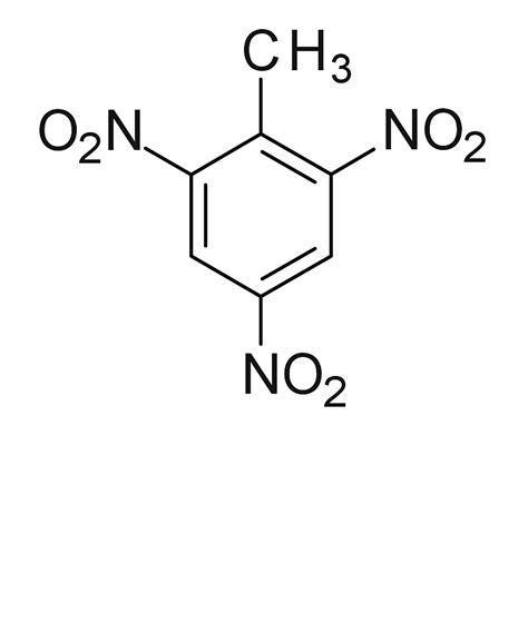 "Trinitrotoluene (TNT) Chemical Structure" by the-elements | Redbubble