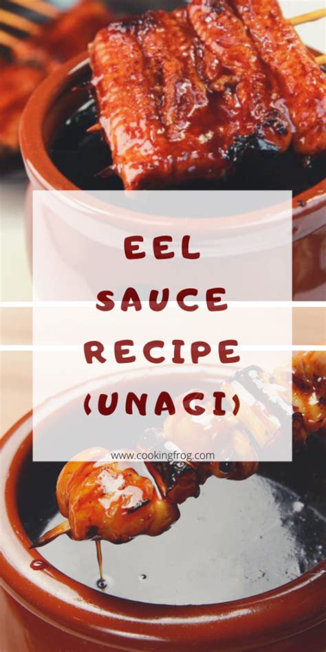 Eel Sauce Recipe (Unagi Sauce) - Cooking Frog