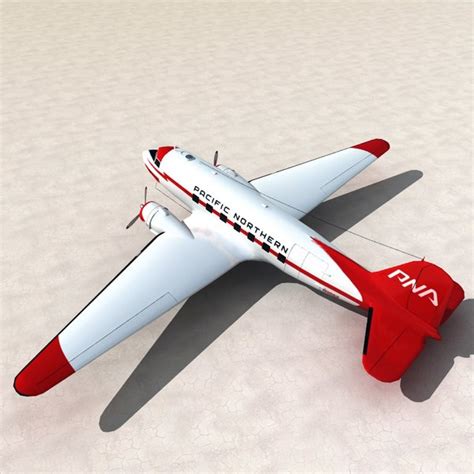 3d model douglas dc-3 aircraft