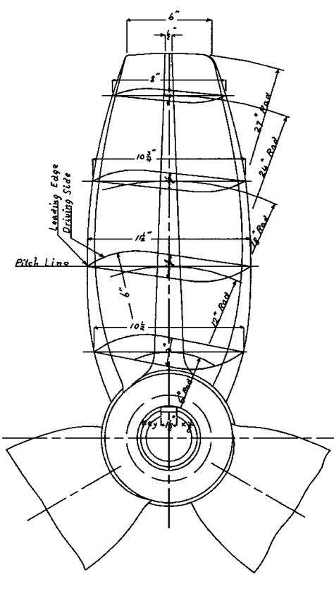 Propeller Drawing at GetDrawings | Free download