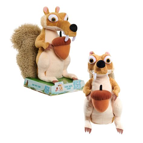 The Ice Age Adventures of Buck Wild Goin’ Nuts Scrat Feature Plush ...