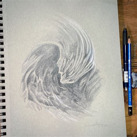 How To Draw Ocean Waves With Pencil