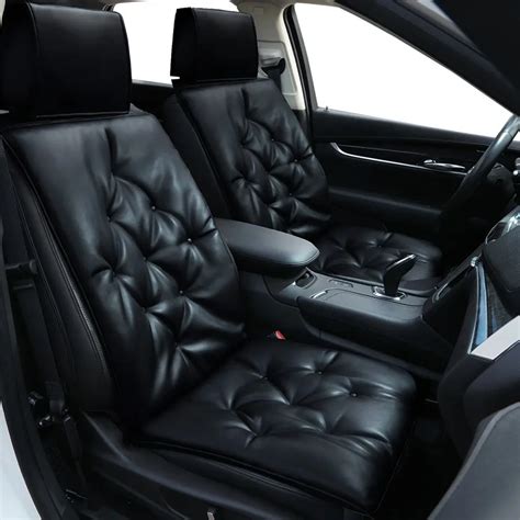 BigAnt Car Seat Cushion Soft Leather Car Seat Pad Protector Universal ...