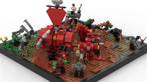 LEGO MOC Warhammer 40k diorama by meregt | Rebrickable - Build with LEGO