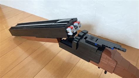 LEGO MOC Double barrel shotgun brick shooting and shell ejecting by ...