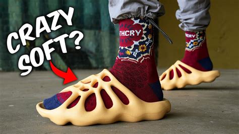 These YEEZY 450 Slides Are UNREAL - YouTube