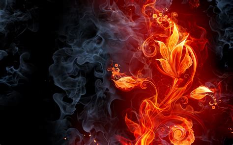 Red Fire Wallpaper