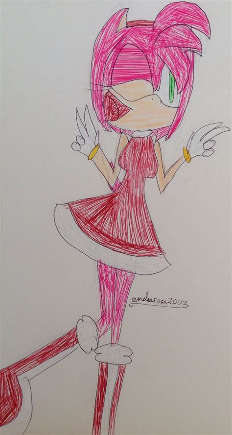 Amy Rose - ameliarose2002 - Sonic the Hedgehog Fan Art (37876514) - Fanpop