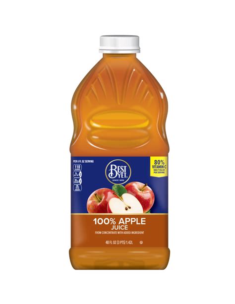 100% Apple Juice - Best Yet Brand