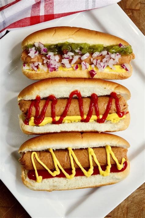 Best Vegan Hot Dogs - The Cheeky Chickpea