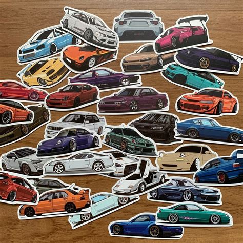 JDM Car Stickers, Hobbies & Toys, Stationery & Craft, Art & Prints on ...