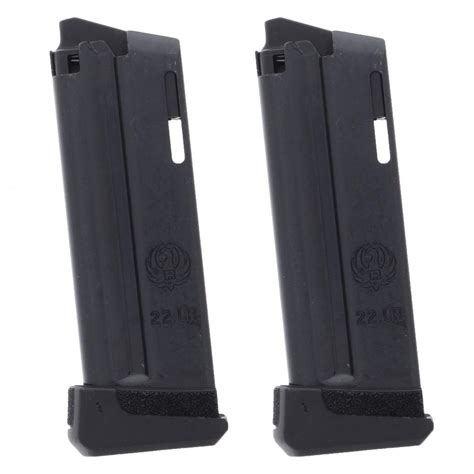 2 Pack Ruger LCP II .22LR 10-Round Magazine