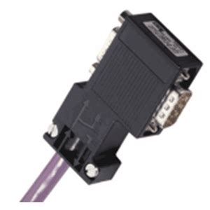 Siemens PROFIBUS DP IP 20 DB9 PG connector (90°) - Procentec