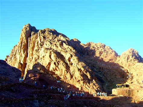 Mount Sinai is a 2,285 meters high mountain near the city of Saint ...