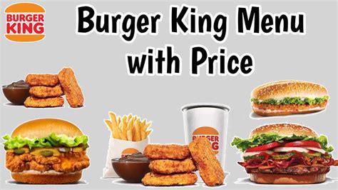 Burger King Menu with Price List 2024 Philippines [UPDATED]